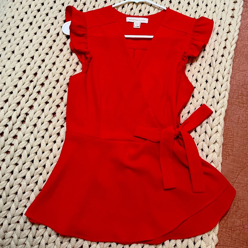 Fun spicy orange tank